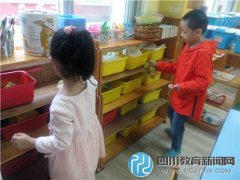 成都三幼大一班孩子親近自然 體驗(yàn)勞動(dòng)樂(lè)